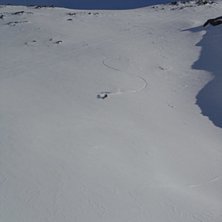 Funitellen blev f&ouml;rst&ouml;rd av en lavin vilket st&auml;. Foto: Hilding. &Aring;kare: Moi.