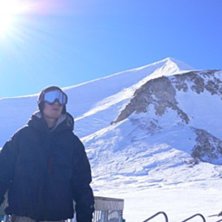 Med Grande Motte i bakgrunden. Foto: JHalvorsen. &Aring;kare: Kasper Sohlberg.