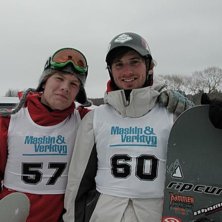 efter att kristian slagit mig i finalen :) buuuu. . Foto: Transition. &Aring;kare: Daniel R&ouml;sth &amp;amp; Kristian Thorensen.