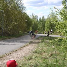 IGSA Regional H&ouml;gdalen..
B-Final... jag r&aring;kar f. Foto: Daniel Paulsson. &Aring;kare: Snakie, Baltic, Josh, Lobo.