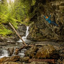 Lite bl&ouml;t och kall kl&auml;ttring, men &auml;nd&aring; kul. F�.