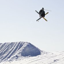 Riktigt fin dag i kl&auml;ppen den 5 april med m&aring;nga . Foto: Robin Andersson. &Aring;kare: Jesper ......?.