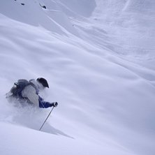 70 cm fluff kan ge problem med sikten trots klart . Foto: Robert Hortlund. &Aring;kare: Magnus Kron.