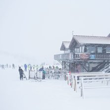 22 cm sn&oslash; siste to dagene og gode skiforhold i He.