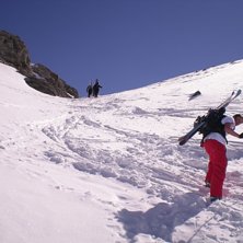 L&aring;ng och jobbigt men s&aring; v&auml;rt de.. 3500m. Foto: Jocke Skoglund. &Aring;kare: Johan Larsson.