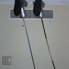 Nytt anv&auml;ndningsomr&aring;de f&ouml;r lavinsonden. Torkm&ouml;. Foto: Anders Merenius.