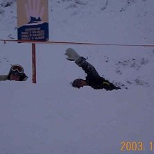 Vi k&ouml;rde lite f&ouml;r l&aring;ngt i pisten.... Foto: Mats Jensen. &Aring;kare: Adam &amp;amp; Jonte.