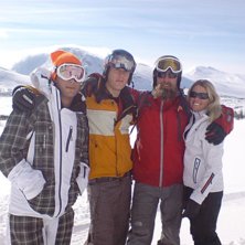 Foto: H Wacha. &Aring;kare: Nikolai, Danniel, Micke &amp;amp; Sara.