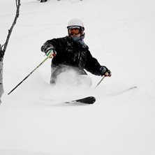N&aring;gra sk&ouml;na sv&auml;ngar i pudret i Duved!. Foto: Henrik Gustavsson. &Aring;kare: Jesper Wahlgren.