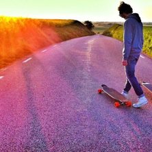 Finns inget b&auml;ttre &auml;n att ta en runda p&aring; br&auml;da. Foto: Pontus Lindholm. &Aring;kare: Sebastian Renfro - Rasmus Andersson.