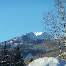 Aspen Highlands as seen from CO-82E.. Foto: Andrew M. Frederick. &Aring;kare: (n/a).