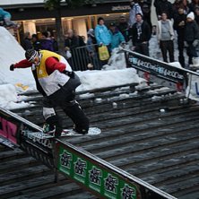 Frontline Railjam 2009. Foto: Jocke L. &Aring;kare: Kareem El Rafie.