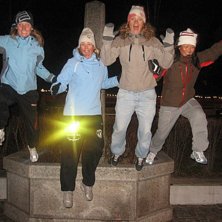 Foto: Anders. &Aring;kare: Micka, Erika, Klara, Jessica.