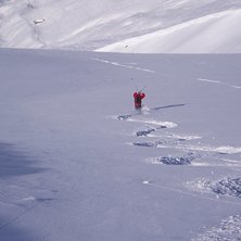 Kanon offpist, helt solo, o osp&aring;rat. Foto: christer nordell. &Aring;kare: Per Johannesson.