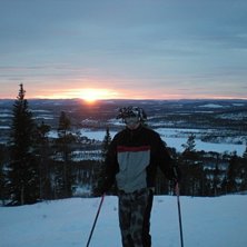 sk&ouml;n skid dag i K&aring;bdalis :D. Foto: Danne. &Aring;kare: Basmange.