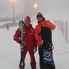 Vi er igang!
Fine forhold tross litt t&aring;ke og plus.