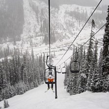 Pow day Arapahoe Basin 2012..