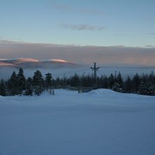 Helt stilla tidig morgon, -12 grader. Foto: Hanna Samrell.