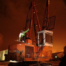 Foto: Oskar Kindbom, Per Nyberg, Tedde Twetman och M&aring;rten &Aring;gren. &Aring;kare: Oskar Kindbom.