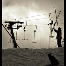 Finalen i Jib Acedemy var inte den b&auml;sta som &aring;ka. Foto: Nicke Jacobsson.