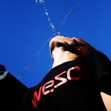 Wesc reklam. Foto: Hampus. &Aring;kare: Jag.