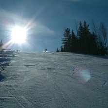 En h&auml;rlig dag i lilla anl&auml;gningen utanf&ouml;r G&auml;vl. Foto: Anne_Louise Nyman. &Aring;kare: Emil Nyholm.