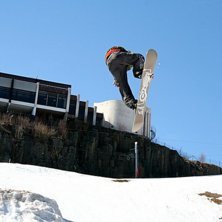 snur med indy. Foto: Gustav Kurtti. &Aring;kare: Martin Svensson.