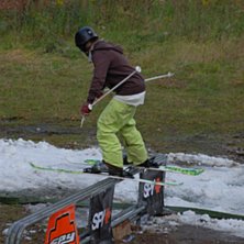 Jag railar lite p&aring; ett railjam i karlstad!. Foto: David!. &Aring;kare: Jag!.