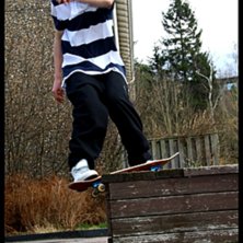 fs boardslide (elelr va man nu vill kalla det) on . Foto: Olle Carlsson. &Aring;kare: Rickard Croy.