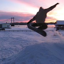 Jag nailar en grab!. Foto: Axel Nyqvist. &Aring;kare: Fredrik Axelsson.