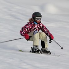 H&ouml;gfartstest med nyvallade skidor. Foto: Tobias Hannu. &Aring;kare: Lovisa Hannu.