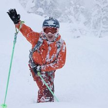Pudder til kvelds
Det er kommet 30 cm i l&oslash;pet av .