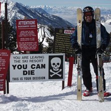 P&aring; v&auml;g in i The Canoyns &amp;quot;back-country&a. Foto: Rand. &Aring;kare: Arvid Bj&ouml;rkroth.