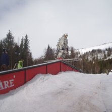 Rail i raillinjen... Foto: Stefan Persson. &Aring;kare: Leo Olofsson.