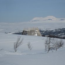 Restaurang 1000 Ramundberget med Helags. Foto: Frippe.