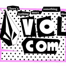 Jag som gjort i paint :) Volcom. Foto: Jag.