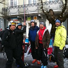 Foto: Fredrik Edwall. &Aring;kare: Henrik, Markus, Steve, Christian, Johan.
