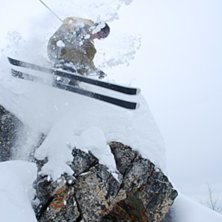 Dropp i Vemdalen. Foto: Philip Bodell. &Aring;kare: Martin Mohage.