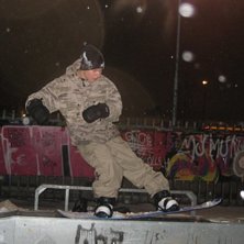 Slask i Coop parken. Foto: Robin. &Aring;kare: Joel.