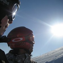 Jag &aring; Seljam va p&aring; dundret en as varm &aring; solig d. Foto: Erik H&auml;gg. &Aring;kare: Jag &aring; Selle.