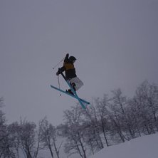 Jag g&ouml;r en soft true tail med TOE-DRAG!! (HAHA). Foto: Simon Berggren. &Aring;kare: Magnus Berggren.