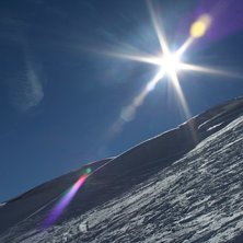 En lugn s&oslash;ndagstur med perfekt v&aelig;r. Synd at sole. Foto: Hans RW. &Aring;kare: Valle Blanche.