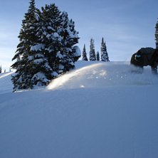 Anders i obeskrivligt sk&ouml;nt puder.. Foto: Sofi Johansson. &Aring;kare: Anders.