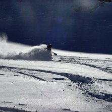 Powder in Marmolada. Foto: Fabio skiforum. &Aring;kare: Chuy.