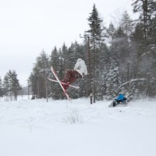ett av dom f&ouml;rsta corkf&ouml;rs&ouml;ken. Foto: Alexander Olausson. &Aring;kare: Oscar Landstr&ouml;m.