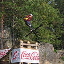jag p&aring; min skid ramp. Foto: patrik agn&auml;lv. &Aring;kare: martin agn&auml;lv.
