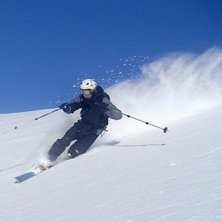 Det fina med twintip &auml;r att det blir mycket sn&ouml;s. Foto: Daniel Furberg. &Aring;kare: Johan Hellman.