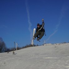 Blad sveriges minsta backan, fast sjysst jump !. Foto: Marcus Larsson. &Aring;kare: Marcus &amp;quot;&auml;lgen&amp;quot; Petersson.
