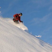F&oslash;rste dag i Mer&aring;ker denne sesongen. Heisene har. Foto: Marius R&oslash;stad. &Aring;kare: J&oslash;rgen Husbyn.