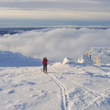 Sn&ouml; &amp;amp; sol &ouml;verallt p&aring; en grymt sk&ouml;n Sk. Foto: Fredrik Falkman. &Aring;kare: Sara R&ouml;nnberg.